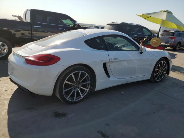 WP0AB2A83EK193755 - 2014 PORSCHE CAYMAN S WHITE photo 3