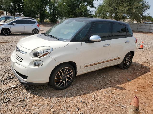 ZFBCFACH7EZ028936 - 2014 FIAT 500L LOUNGE WHITE photo 1