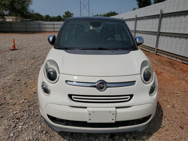 ZFBCFACH7EZ028936 - 2014 FIAT 500L LOUNGE WHITE photo 5