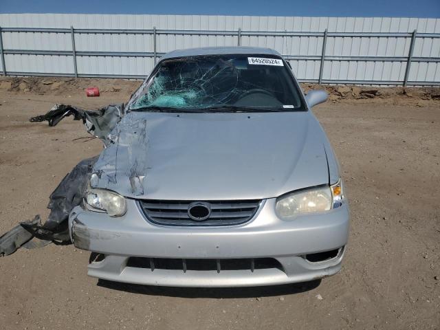 1NXBR12E71Z487751 - 2001 TOYOTA COROLLA CE SILVER photo 5