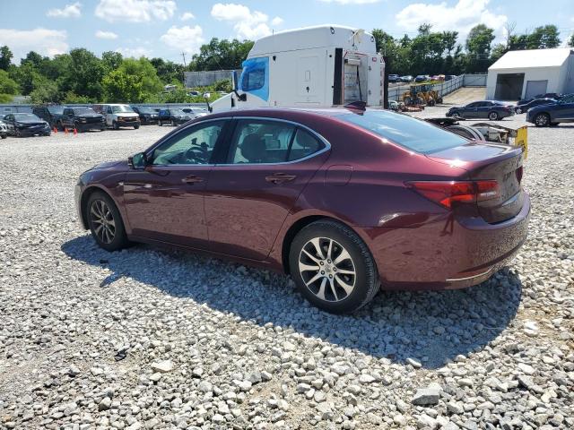 19UUB1F35GA007843 - 2016 ACURA TLX MAROON photo 2