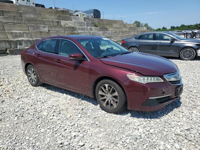 19UUB1F35GA007843 - 2016 ACURA TLX MAROON photo 4