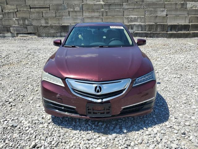 19UUB1F35GA007843 - 2016 ACURA TLX MAROON photo 5