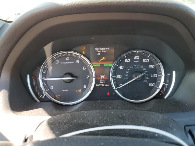 19UUB2F39KA004622 - 2019 ACURA TLX SILVER photo 9