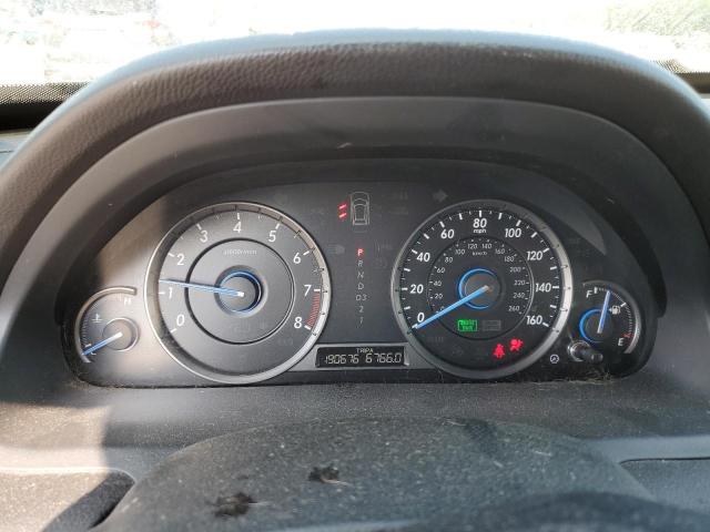 5J6TF3H53CL001332 - 2012 HONDA CROSSTOUR EXL თეთრი ფოტო 9