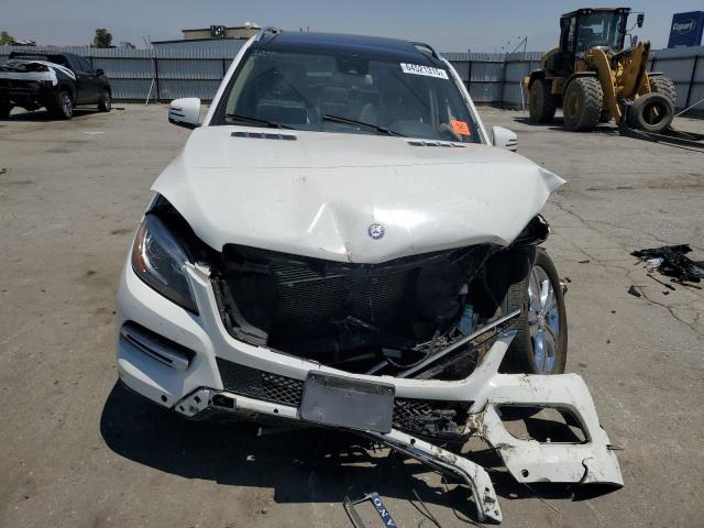 4JGDA5HB0EA348203 - 2014 MERCEDES-BENZ ML 350 4MATIC WHITE photo 5