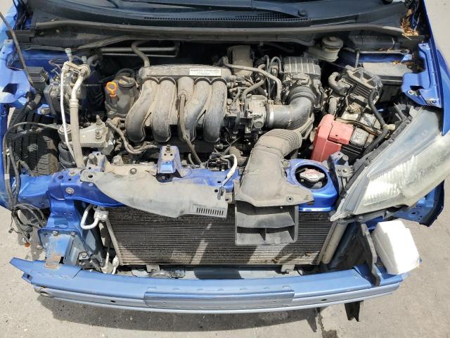 JHMGK5H56GX003670 - 2016 HONDA FIT LX BLUE photo 11