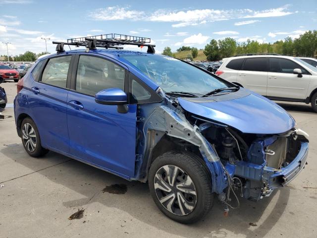 JHMGK5H56GX003670 - 2016 HONDA FIT LX BLUE photo 4