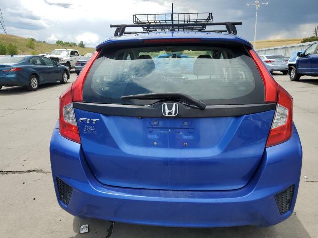 JHMGK5H56GX003670 - 2016 HONDA FIT LX BLUE photo 6