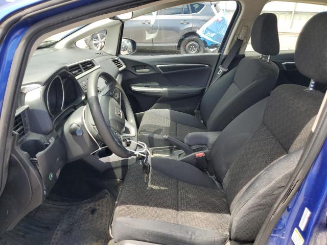 JHMGK5H56GX003670 - 2016 HONDA FIT LX BLUE photo 7