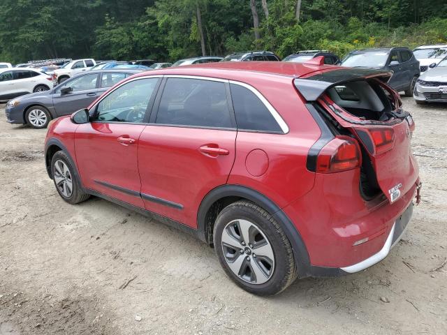 KNDCB3LC7H5067076 - 2017 KIA NIRO FE RED photo 2