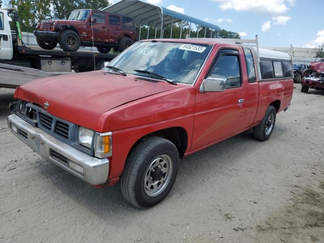 1N6SD16SXRC381747 - 1994 NISSAN TRUCK KING CAB XE RED photo 1