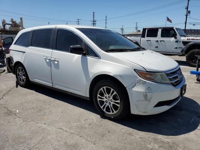 5FNRL5H47BB056962 - 2011 HONDA ODYSSEY EX WHITE photo 4