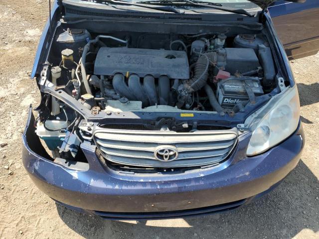 1NXBR32E14Z206835 - 2004 TOYOTA COROLLA CE BLUE photo 11