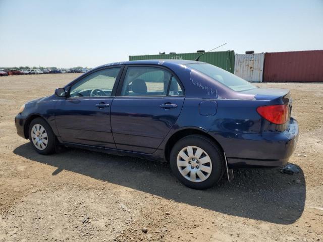 1NXBR32E14Z206835 - 2004 TOYOTA COROLLA CE BLUE photo 2