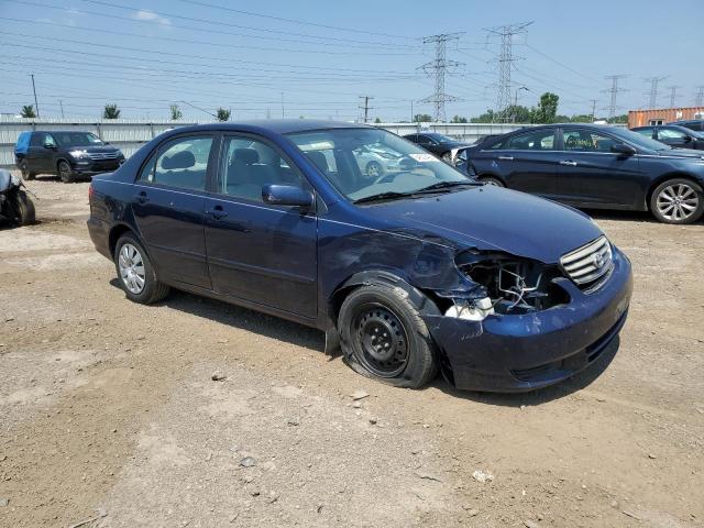 1NXBR32E14Z206835 - 2004 TOYOTA COROLLA CE BLUE photo 4