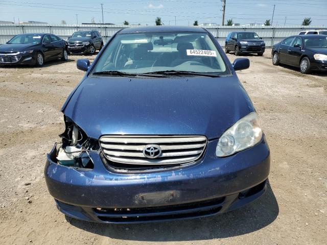 1NXBR32E14Z206835 - 2004 TOYOTA COROLLA CE BLUE photo 5