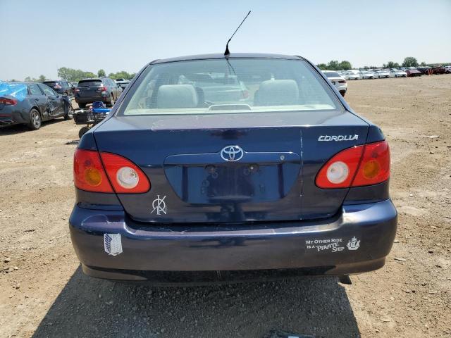1NXBR32E14Z206835 - 2004 TOYOTA COROLLA CE BLUE photo 6