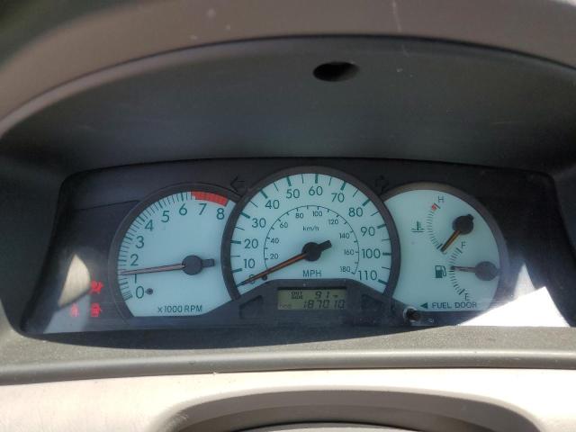 1NXBR32E14Z206835 - 2004 TOYOTA COROLLA CE BLUE photo 9