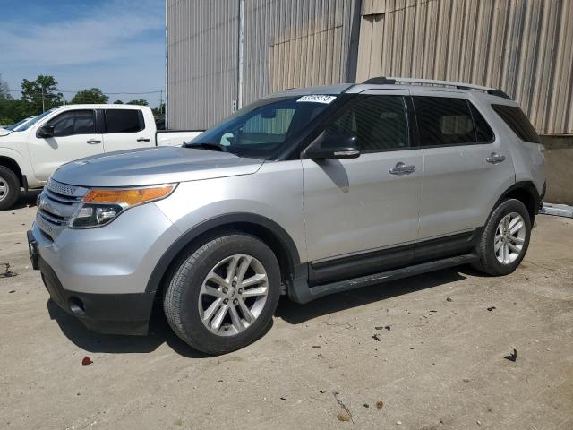 1FM5K8D82DGB18977 - 2013 FORD EXPLORER XLT SILVER photo 1