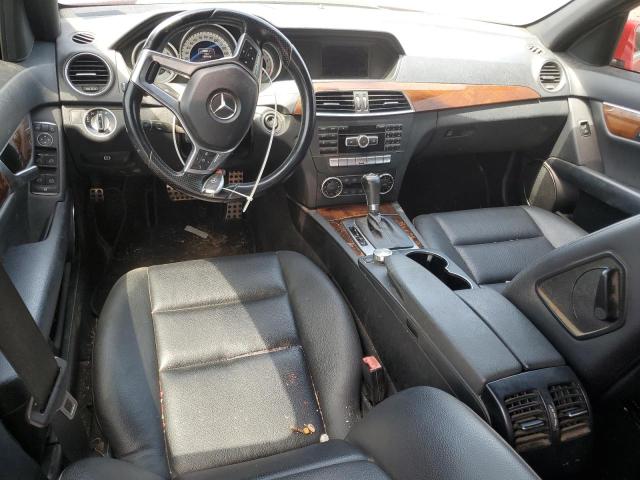 WDDGF8AB4DG035221 - 2013 MERCEDES-BENZ C 300 4MATIC RED photo 8