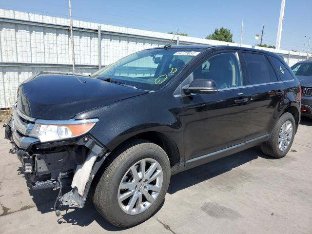 2FMDK4KC5DBE11386 - 2013 FORD EDGE LIMITED BLACK photo 1