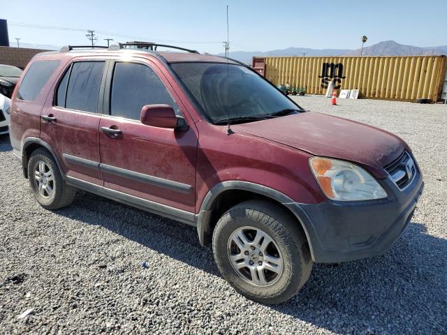 JHLRD78843C032891 - 2003 HONDA CR-V EX BURGUNDY photo 4