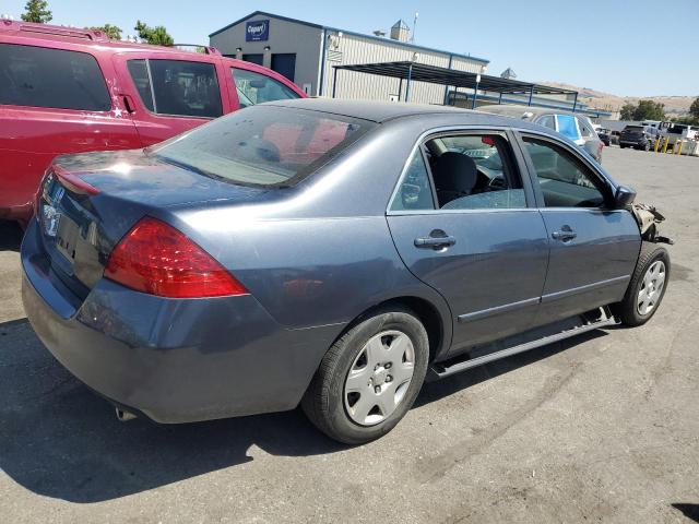 1HGCM56487A094711 - 2007 HONDA ACCORD LX BLUE photo 3