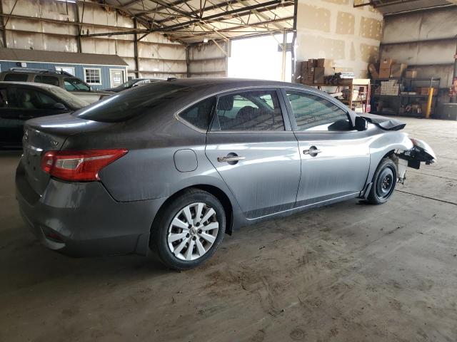 3N1AB7AP4GL658374 - 2016 NISSAN SENTRA S GRAY photo 3