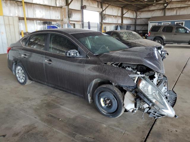 3N1AB7AP4GL658374 - 2016 NISSAN SENTRA S GRAY photo 4