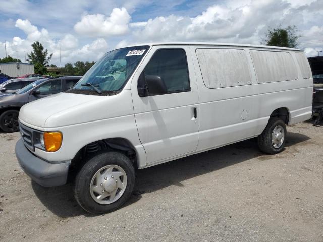 1FBSS31L57DA67682 - 2007 FORD ECONOLINE E350 SUPER DUTY WAGON WHITE photo 1