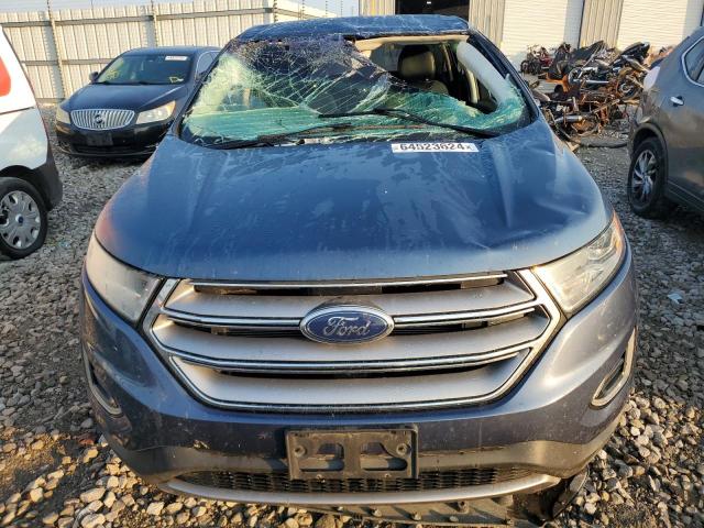 2FMPK3J83JBB25715 - 2018 FORD EDGE SEL BLUE photo 5