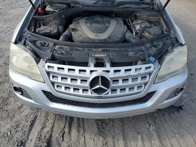 4JGBB8GB3AA606487 - 2010 MERCEDES-BENZ ML 350 4MATIC SILVER photo 12
