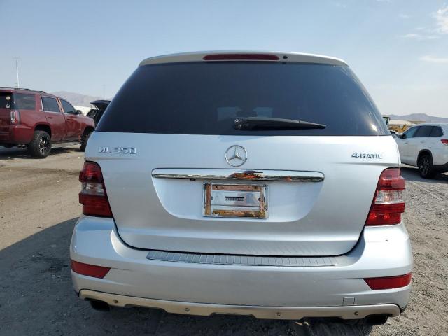 4JGBB8GB3AA606487 - 2010 MERCEDES-BENZ ML 350 4MATIC SILVER photo 6
