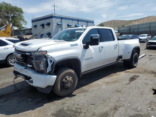 1GC4YVEY6NF139849 - 2022 CHEVROLET SILVERADO K3500 HIGH COUNTRY WHITE photo 1