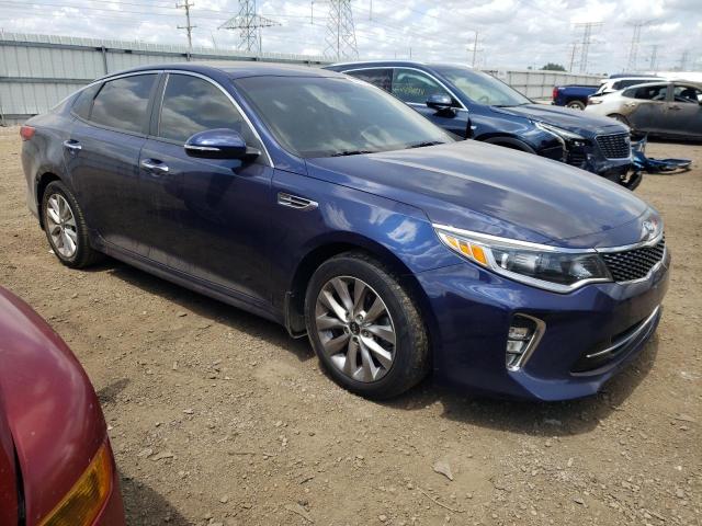 5XXGT4L3XJG188917 - 2018 KIA OPTIMA LX BLUE photo 4