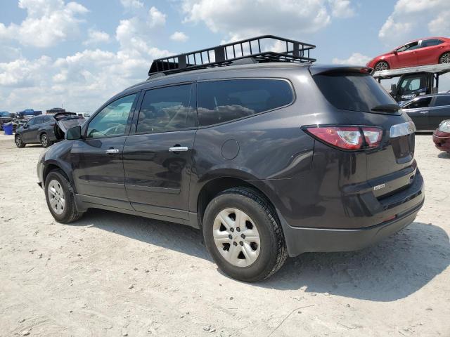 1GNKRFED5FJ289769 - 2015 CHEVROLET TRAVERSE LS BLACK photo 2