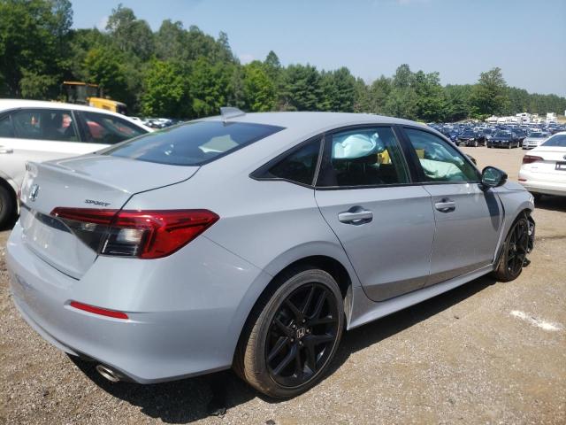 2HGFE2F59NH125724 - 2022 HONDA CIVIC SPORT GRAY photo 3