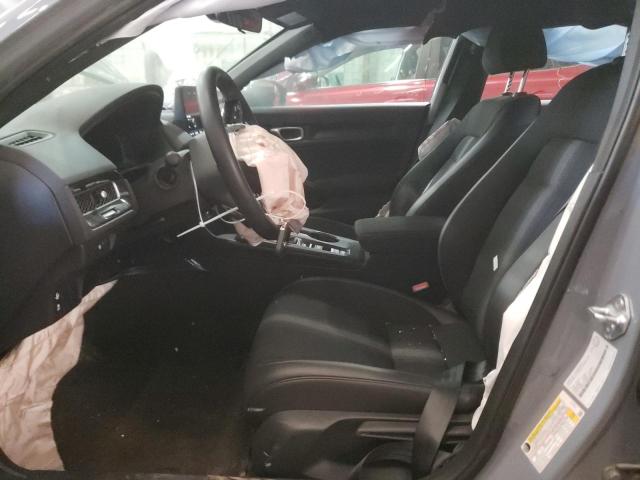 2HGFE2F59NH125724 - 2022 HONDA CIVIC SPORT GRAY photo 7