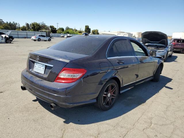 WDDGF56X48F057847 - 2008 MERCEDES-BENZ C 350 BLUE photo 3