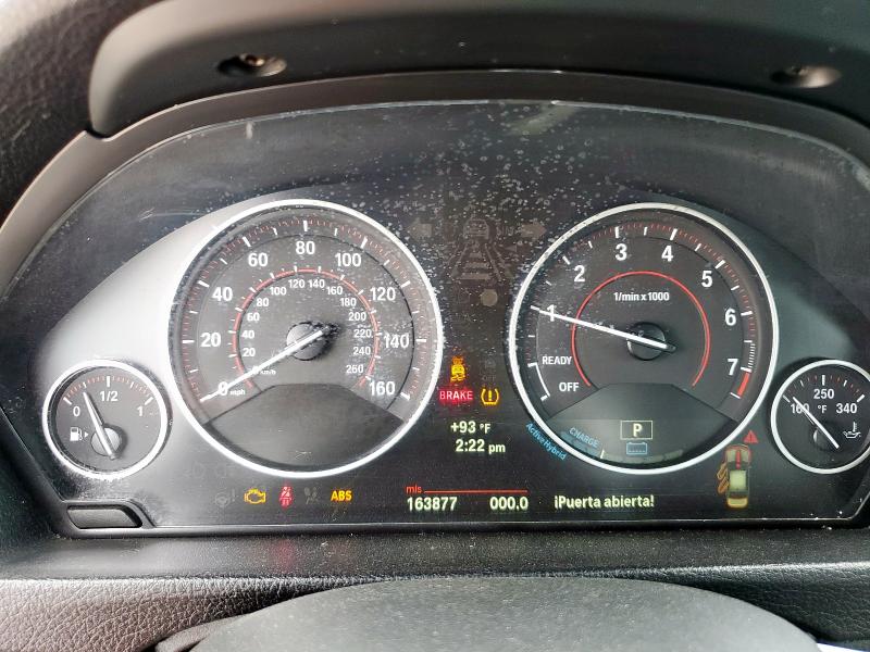 WBA3F9C50DF145417 - 2013 BMW ACTIVEHYBR WHITE photo 9