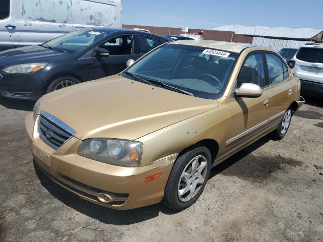 KMHDN46DX4U746650 - 2004 HYUNDAI ELANTRA GLS GOLD photo 1