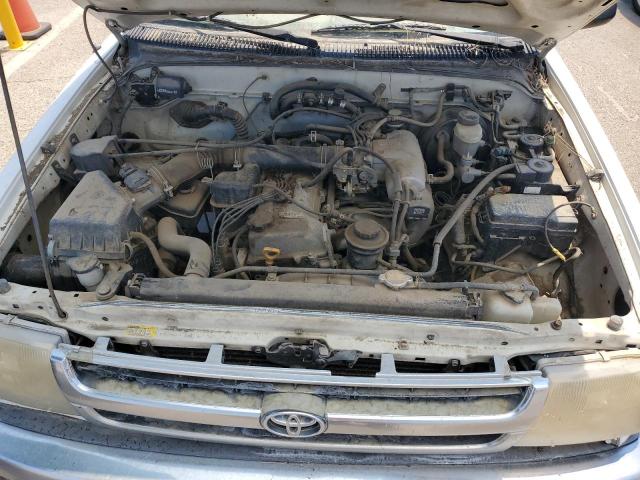 4TAVL52N0YZ610583 - 2000 TOYOTA TACOMA XTRACAB WHITE photo 11
