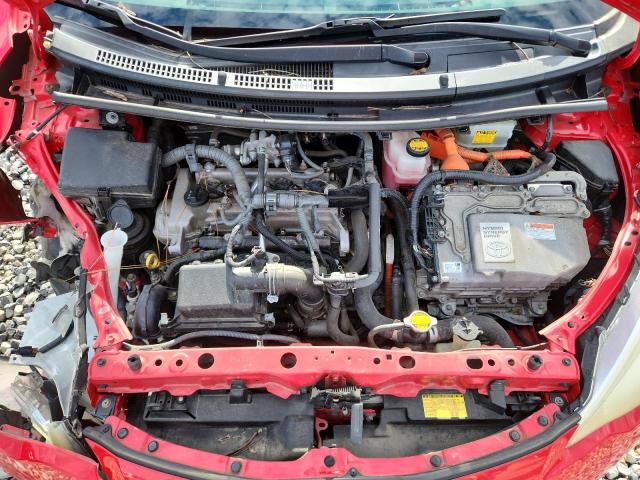 JTDKDTB38C1513839 - 2012 TOYOTA PRIUS C Қызыл фото 11