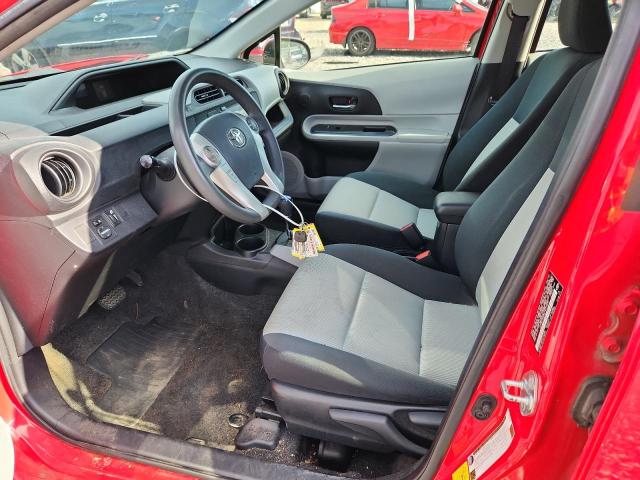 JTDKDTB38C1513839 - 2012 TOYOTA PRIUS C Қызыл фото 7