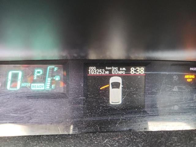 JTDKDTB38C1513839 - 2012 TOYOTA PRIUS C Қызыл фото 9