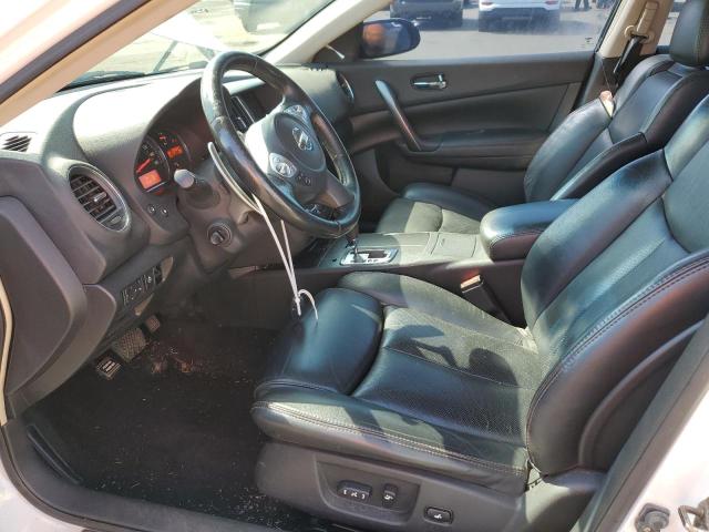 1N4AA5AP8AC866416 - 2010 NISSAN MAXIMA S WHITE photo 7