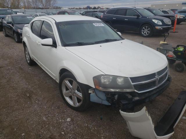 1B3LC76M38N566337 - 2008 DODGE AVENGER R/T WHITE photo 1