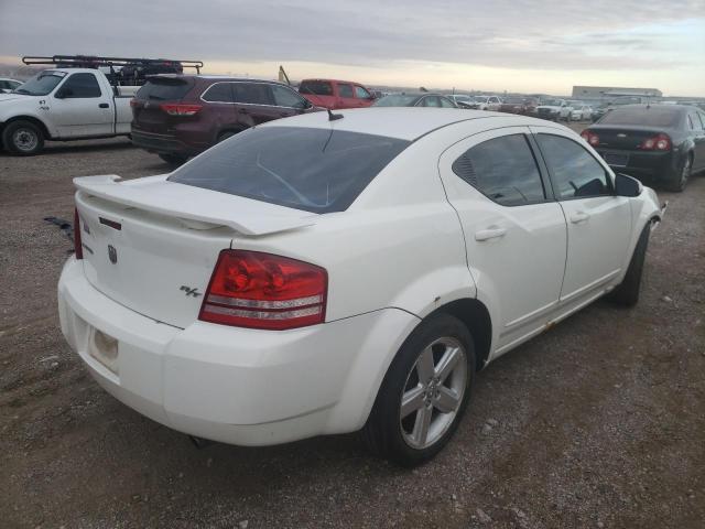 1B3LC76M38N566337 - 2008 DODGE AVENGER R/T WHITE photo 4