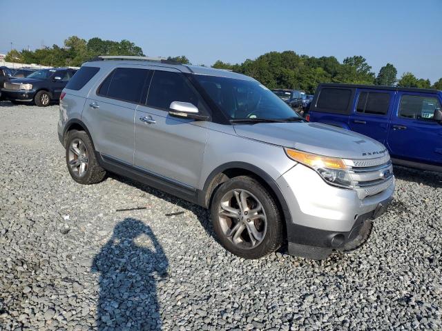 1FM5K8F87DGA68123 - 2013 FORD EXPLORER LIMITED SILVER photo 4